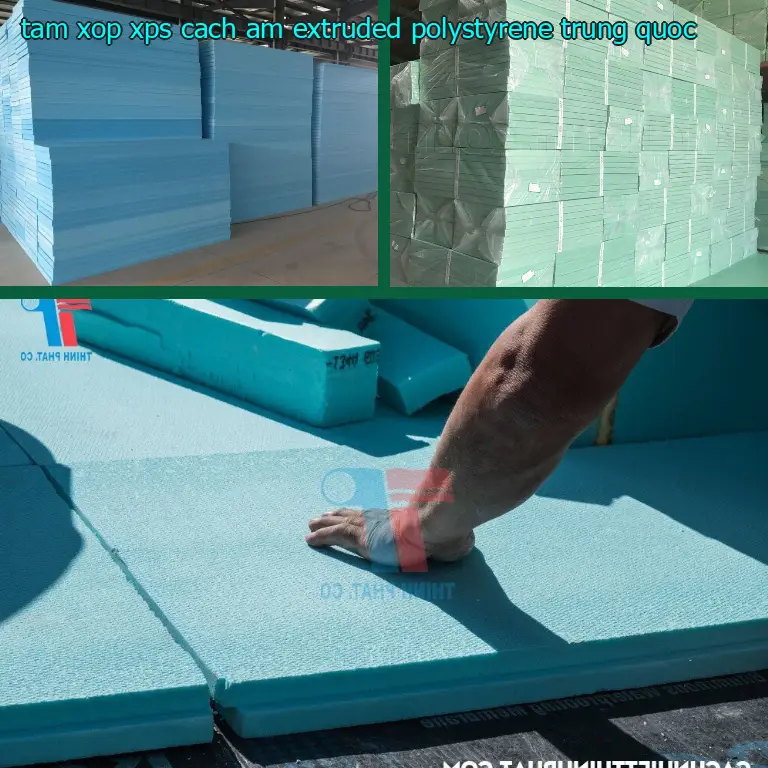 Xuất xứ tấm xốp XPS cách âm Extruded Polystyrene: Trung Quốc Xuất xứ tấm xốp XPS cách âm Extruded Polystyrene: Trung Quốc