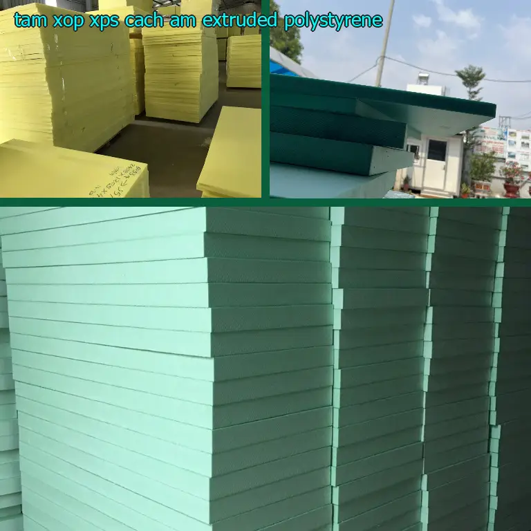 Tấm xốp XPS cách âm Extruded Polystyrene