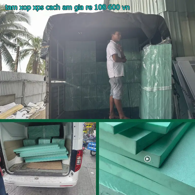 Xuất xứ tấm xốp XPS cách âm giá rẻ 108.600₫: VN Xuất xứ tấm xốp XPS cách âm giá rẻ 108.600₫: VN