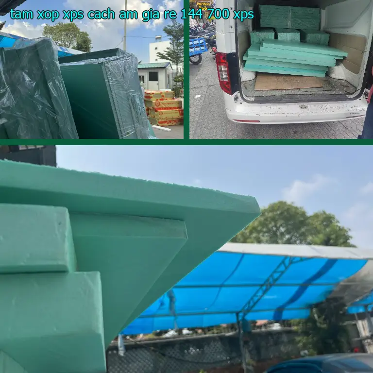 Chất liệu tấm xốp XPS cách âm giá rẻ 144.700₫: XPS