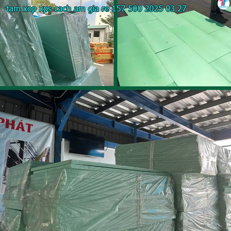 Ngày sản xuất tấm xốp XPS cách âm giá rẻ 157.500₫: 2025-03-27 Ngày sản xuất tấm xốp XPS cách âm giá rẻ 157.500₫: 2025-03-27