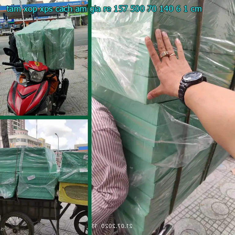 Kích thước tấm xốp XPS cách âm giá rẻ 157.500₫: 70*140*6.1 cm Kích thước tấm xốp XPS cách âm giá rẻ 157.500₫: 70*140*6.1 cm