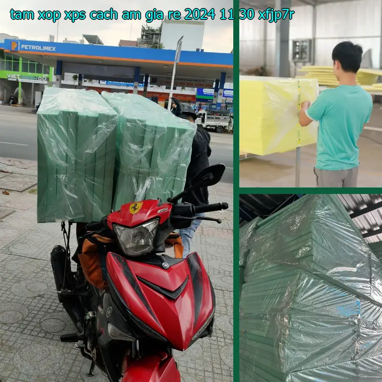 Model tấm xốp XPS cách âm giá rẻ 2024-11-30: XFJP7R
