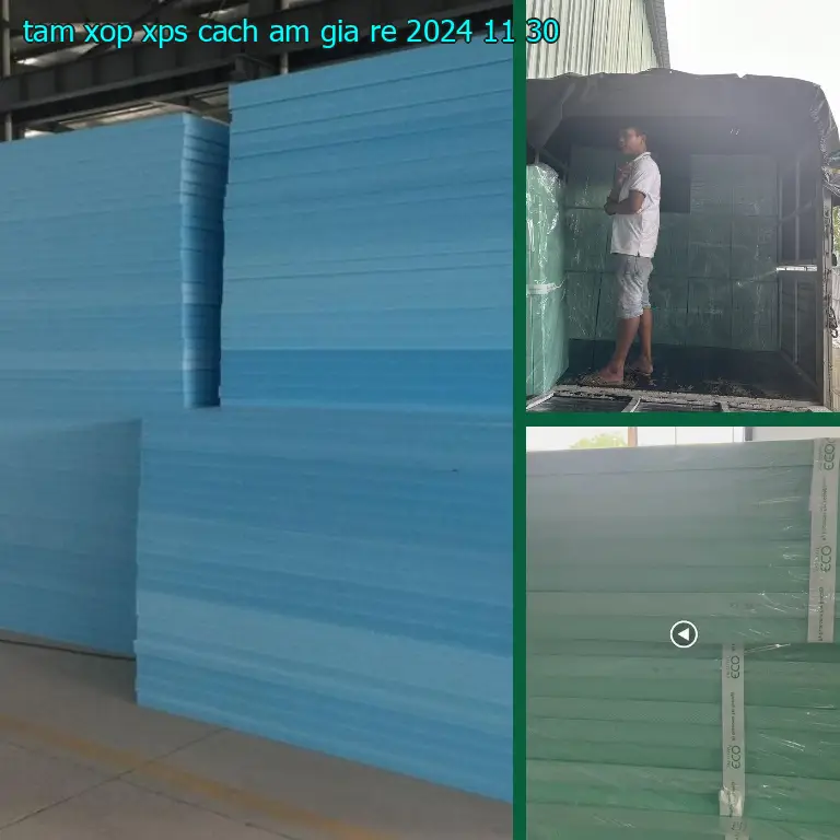 Tấm xốp XPS cách âm giá rẻ 2024-11-30