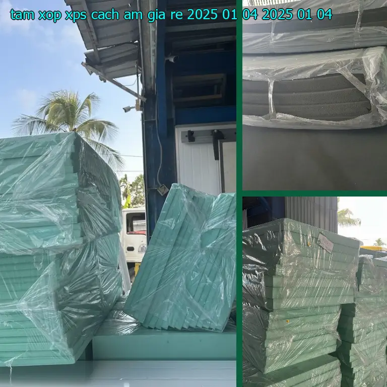 Ngày sản xuất tấm xốp XPS cách âm giá rẻ 2025-01-04: 2025-01-04