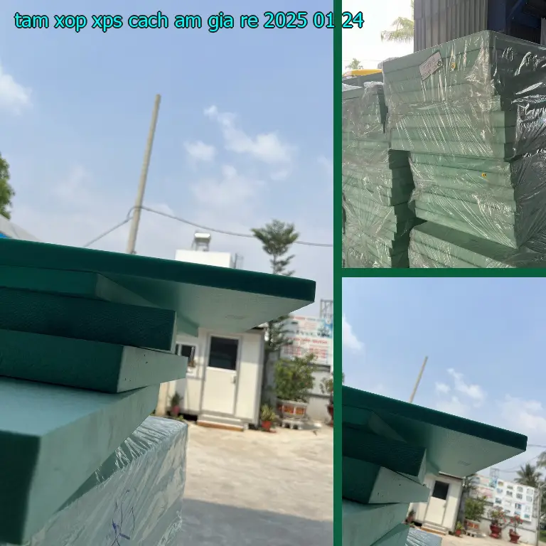 Tấm xốp XPS cách âm giá rẻ 2025-01-24