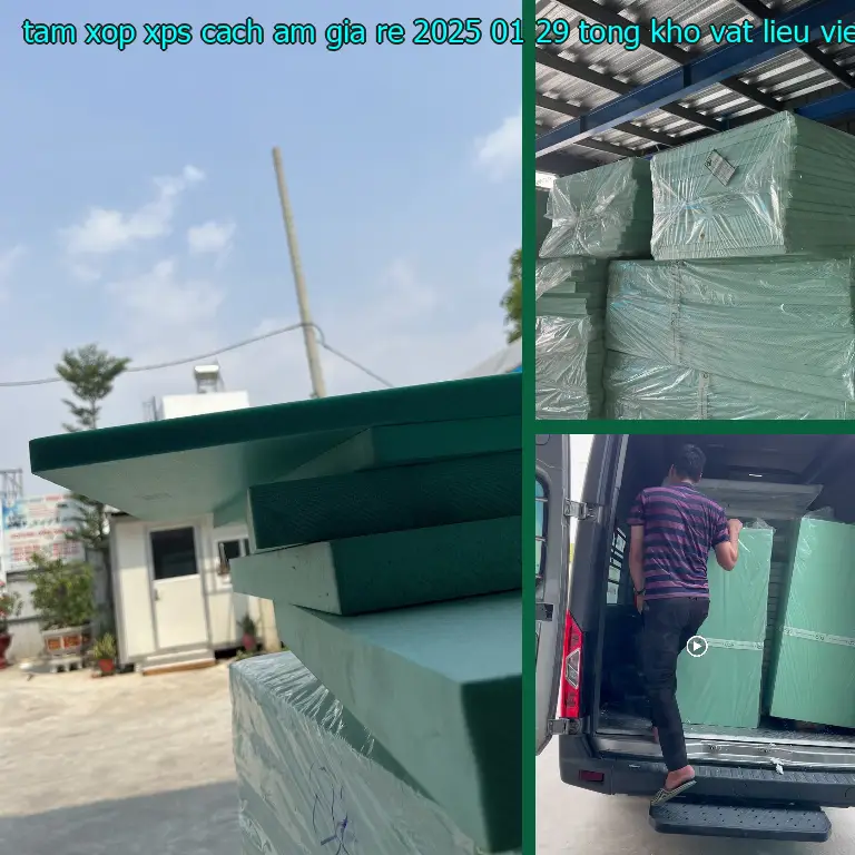 Nhà sản xuất tấm xốp XPS cách âm giá rẻ 2025-01-29: Tổng kho vật liệu Việt Hưng Nhà sản xuất tấm xốp XPS cách âm giá rẻ 2025-01-29: Tổng kho vật liệu Việt Hưng