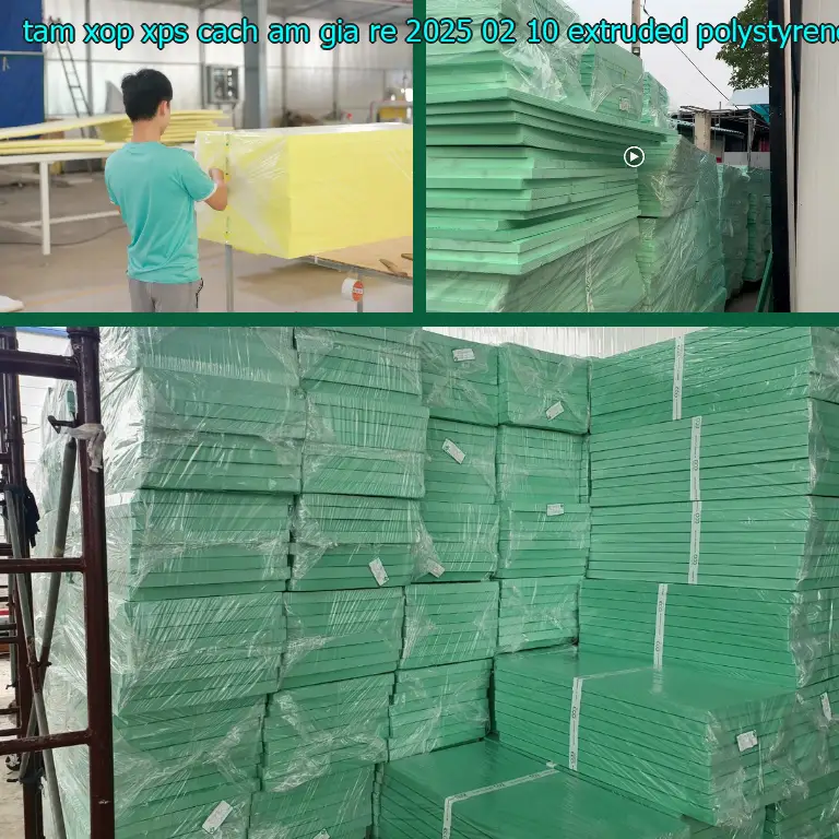 Chất liệu tấm xốp XPS cách âm giá rẻ 2025-02-10: Extruded Polystyrene Foam Chất liệu tấm xốp XPS cách âm giá rẻ 2025-02-10: Extruded Polystyrene Foam