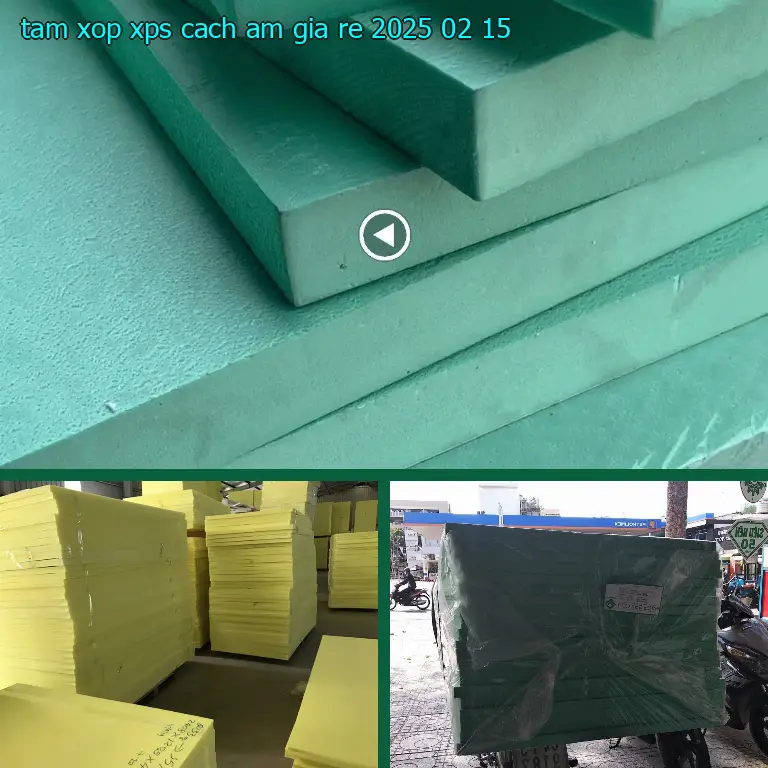 Tấm xốp XPS cách âm giá rẻ 2025-02-15