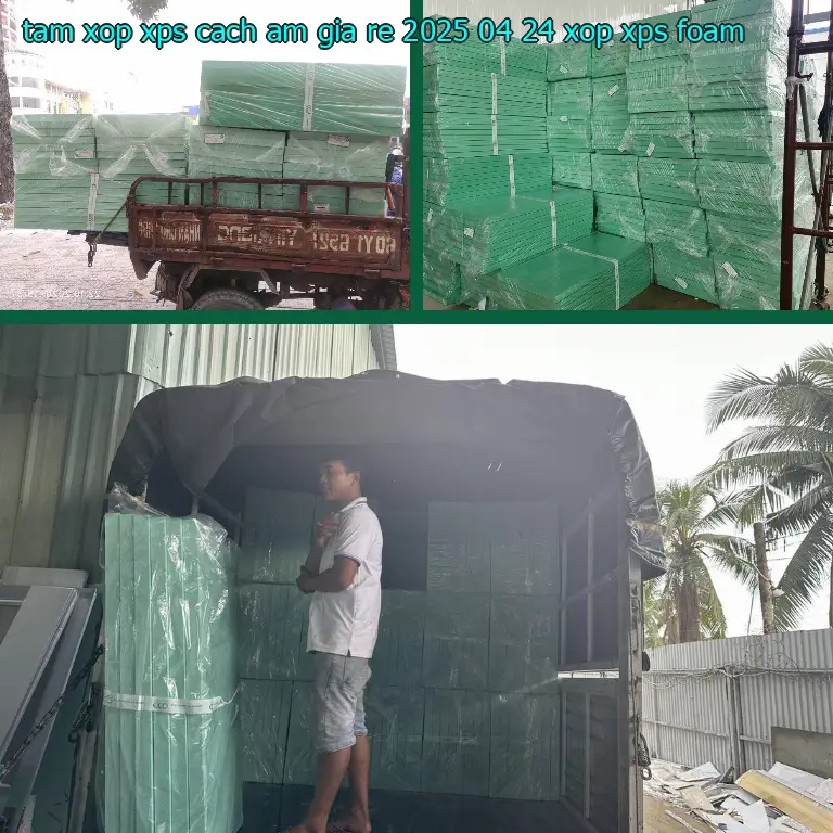 Danh mục tấm xốp XPS cách âm giá rẻ 2025-04-24: Xốp XPS Foam