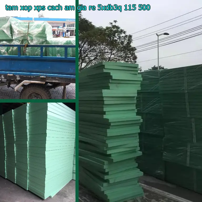 Giá tấm xốp XPS cách âm giá rẻ 5XDB3Q: 115.500₫