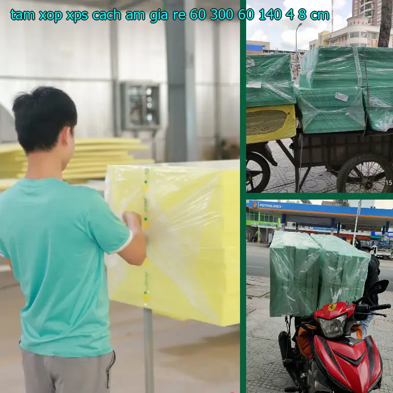 Kích thước tấm xốp XPS cách âm giá rẻ 60.300₫: 60*140*4.8 cm Kích thước tấm xốp XPS cách âm giá rẻ 60.300₫: 60*140*4.8 cm