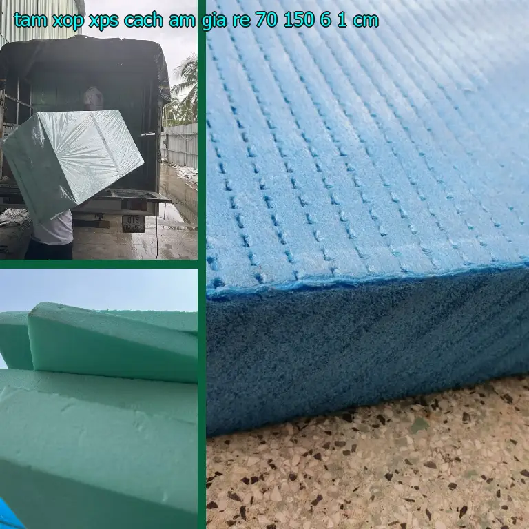 Tấm xốp XPS cách âm giá rẻ 70*150*6.1 cm