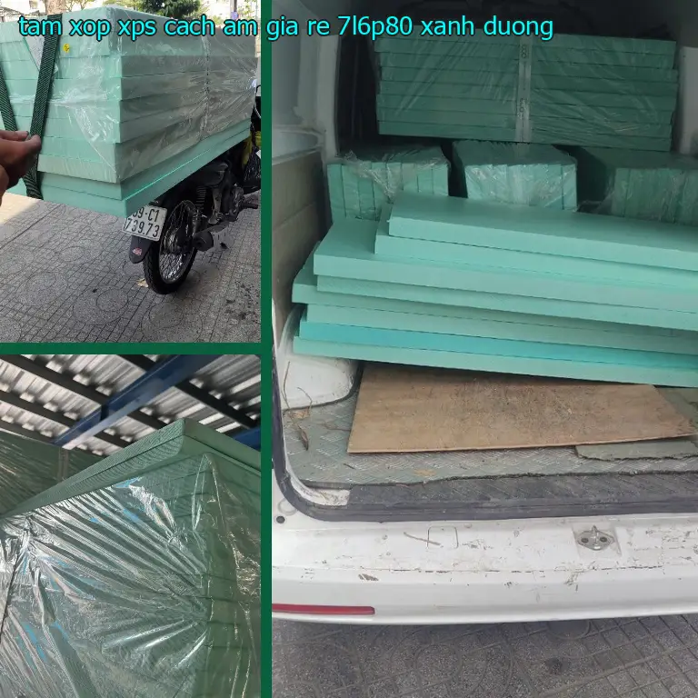 Màu sắc tấm xốp XPS cách âm giá rẻ 7L6P80: Xanh dương Màu sắc tấm xốp XPS cách âm giá rẻ 7L6P80: Xanh dương