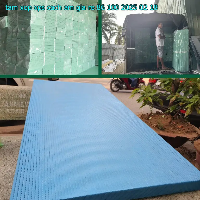 Ngày sản xuất tấm xốp XPS cách âm giá rẻ 86.100₫: 2025-02-18
