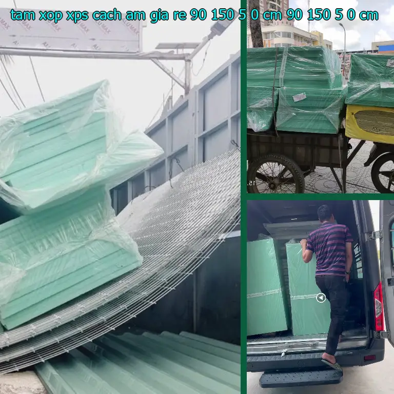 Kích thước tấm xốp XPS cách âm giá rẻ 90*150*5.0 cm: 90*150*5.0 cm