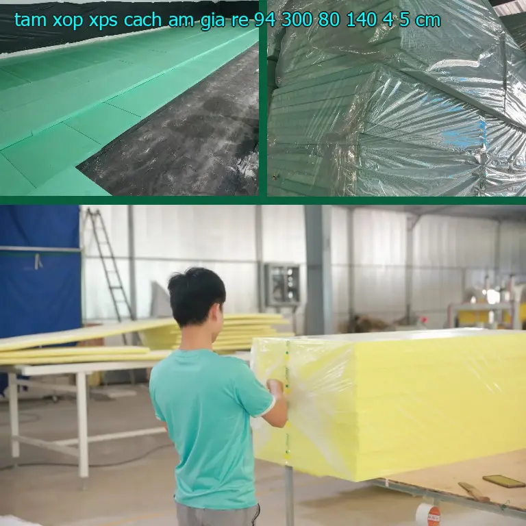 Kích thước tấm xốp XPS cách âm giá rẻ 94.300₫: 80*140*4.5 cm
