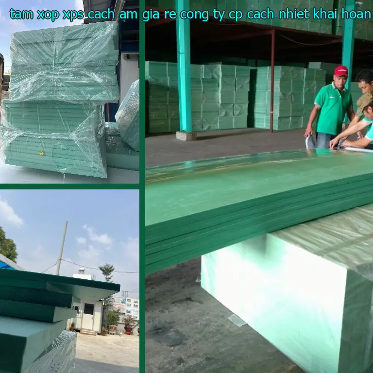 Ngày sản xuất tấm xốp XPS cách âm giá rẻ Công ty CP cách nhiệt Khải Hoàn: 2024-07-13 Ngày sản xuất tấm xốp XPS cách âm giá rẻ Công ty CP cách nhiệt Khải Hoàn: 2024-07-13