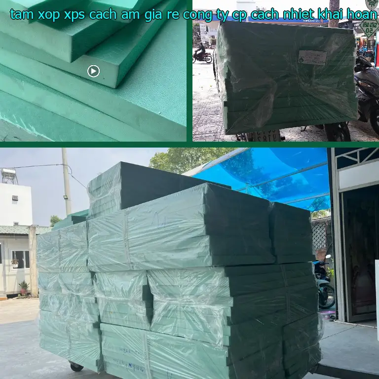 Đơn giá tấm xốp XPS cách âm giá rẻ Công ty CP cách nhiệt Khải Hoàn: 99.100₫ Đơn giá tấm xốp XPS cách âm giá rẻ Công ty CP cách nhiệt Khải Hoàn: 99.100₫