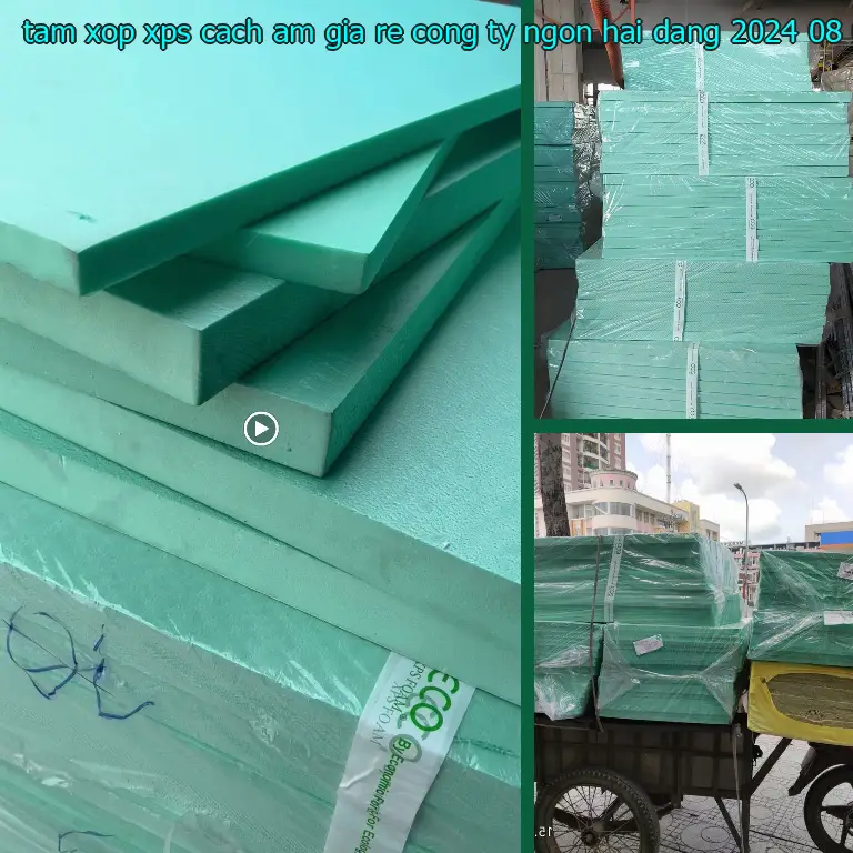 Ngày sản xuất tấm xốp XPS cách âm giá rẻ Công ty Ngọn Hải Đăng: 2024-08-01