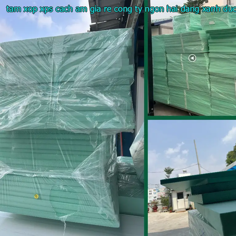 Màu sắc tấm xốp XPS cách âm giá rẻ Công ty Ngọn Hải Đăng: Xanh dương