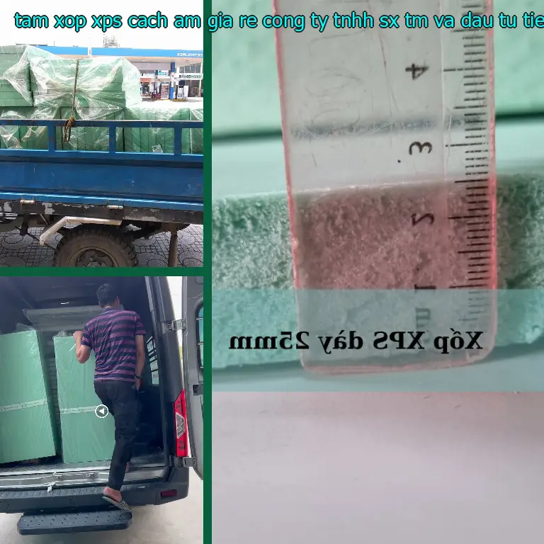 Màu sắc tấm xốp XPS cách âm giá rẻ Công ty TNHH SX TM và đầu tư Tiến Phong: Vàng