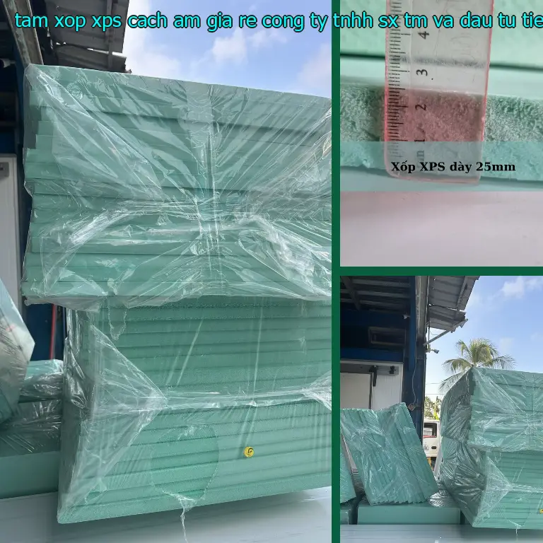 Danh mục tấm xốp XPS cách âm giá rẻ Công ty TNHH SX TM và đầu tư Tiến Phong: XPS Board