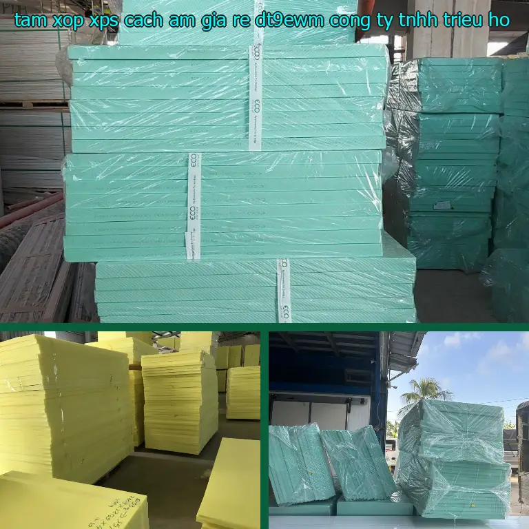 Nhà sản xuất tấm xốp XPS cách âm giá rẻ DT9EWM: Công ty TNHH Triệu Hổ Nhà sản xuất tấm xốp XPS cách âm giá rẻ DT9EWM: Công ty TNHH Triệu Hổ