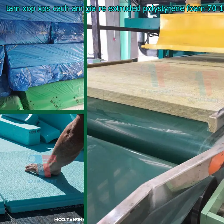 Kích thước tấm xốp XPS cách âm giá rẻ Extruded Polystyrene Foam: 70*120*5.5 cm Kích thước tấm xốp XPS cách âm giá rẻ Extruded Polystyrene Foam: 70*120*5.5 cm