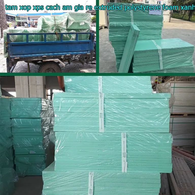 Màu sắc tấm xốp XPS cách âm giá rẻ Extruded Polystyrene Foam: Xanh dương Màu sắc tấm xốp XPS cách âm giá rẻ Extruded Polystyrene Foam: Xanh dương