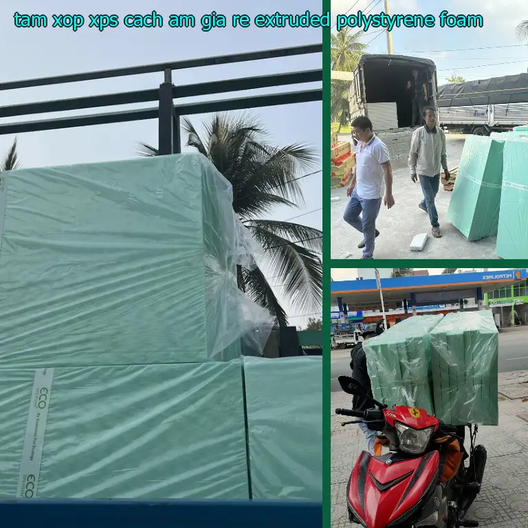 Tấm xốp XPS cách âm giá rẻ Extruded Polystyrene Foam