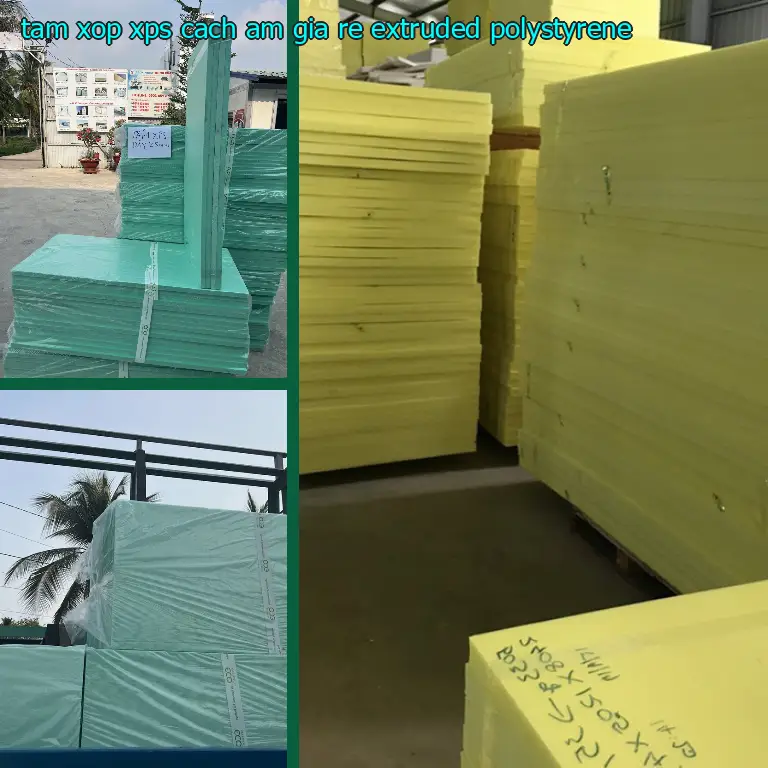 Tấm xốp XPS cách âm giá rẻ Extruded Polystyrene