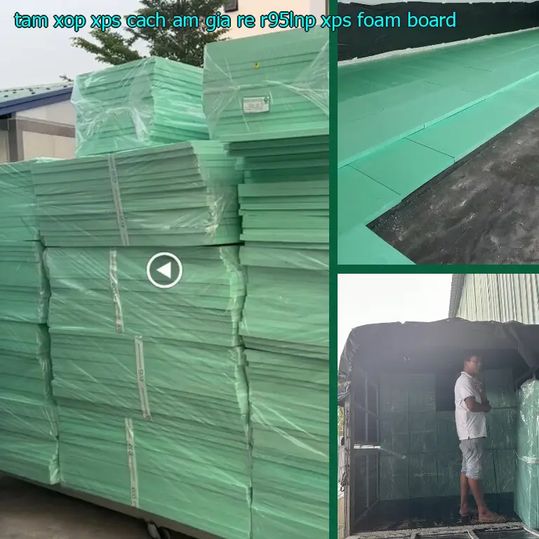 Danh mục tấm xốp XPS cách âm giá rẻ R95LNP: XPS Foam Board