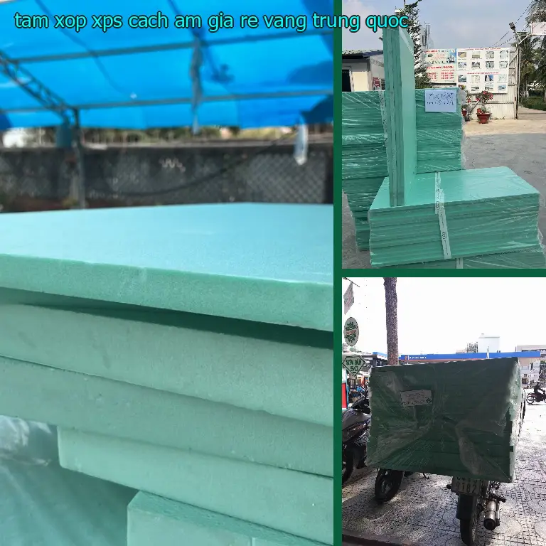 Xuất xứ tấm xốp XPS cách âm giá rẻ Vàng: Trung Quốc Xuất xứ tấm xốp XPS cách âm giá rẻ Vàng: Trung Quốc