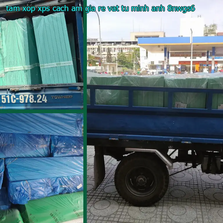 Model tấm xốp XPS cách âm giá rẻ Vật tư Minh Anh: 8NWGS6 Model tấm xốp XPS cách âm giá rẻ Vật tư Minh Anh: 8NWGS6