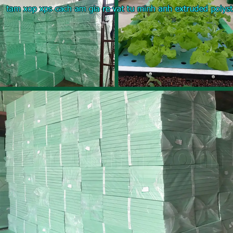 Chất liệu tấm xốp XPS cách âm giá rẻ Vật tư Minh Anh: Extruded Polystyrene Foam Chất liệu tấm xốp XPS cách âm giá rẻ Vật tư Minh Anh: Extruded Polystyrene Foam