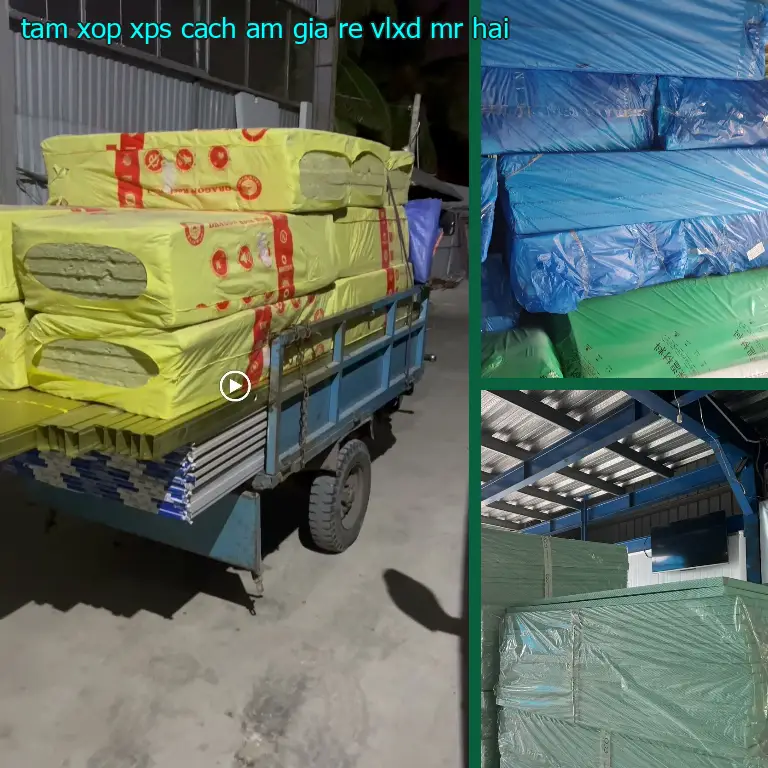 Tấm xốp XPS cách âm giá rẻ VLXD Mr.HẢI