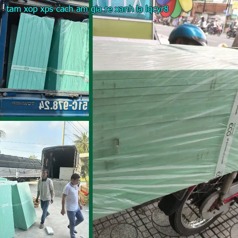 Model tấm xốp XPS cách âm giá rẻ Xanh lá: LQCYR8 Model tấm xốp XPS cách âm giá rẻ Xanh lá: LQCYR8