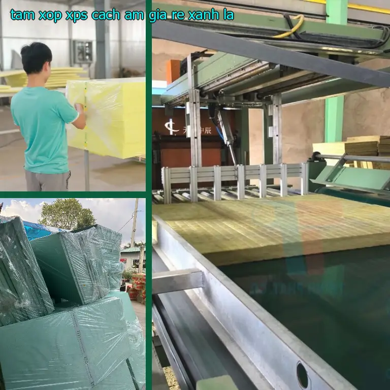 Tấm xốp XPS cách âm giá rẻ Xanh lá