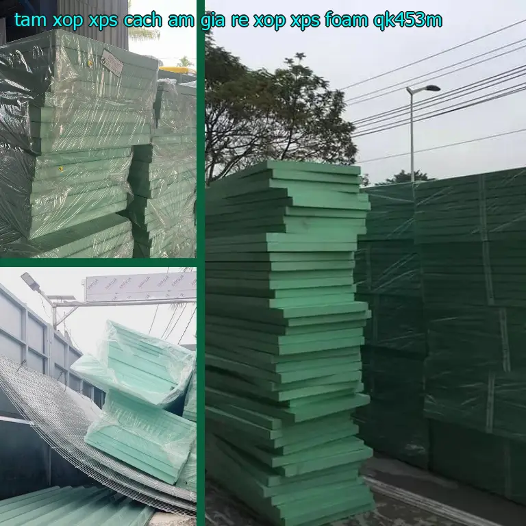 Model tấm xốp XPS cách âm giá rẻ Xốp XPS Foam: QK453M