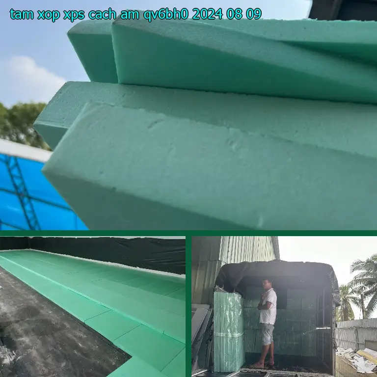 Ngày sản xuất tấm xốp XPS cách âm QV6BH0: 2024-08-09 Ngày sản xuất tấm xốp XPS cách âm QV6BH0: 2024-08-09