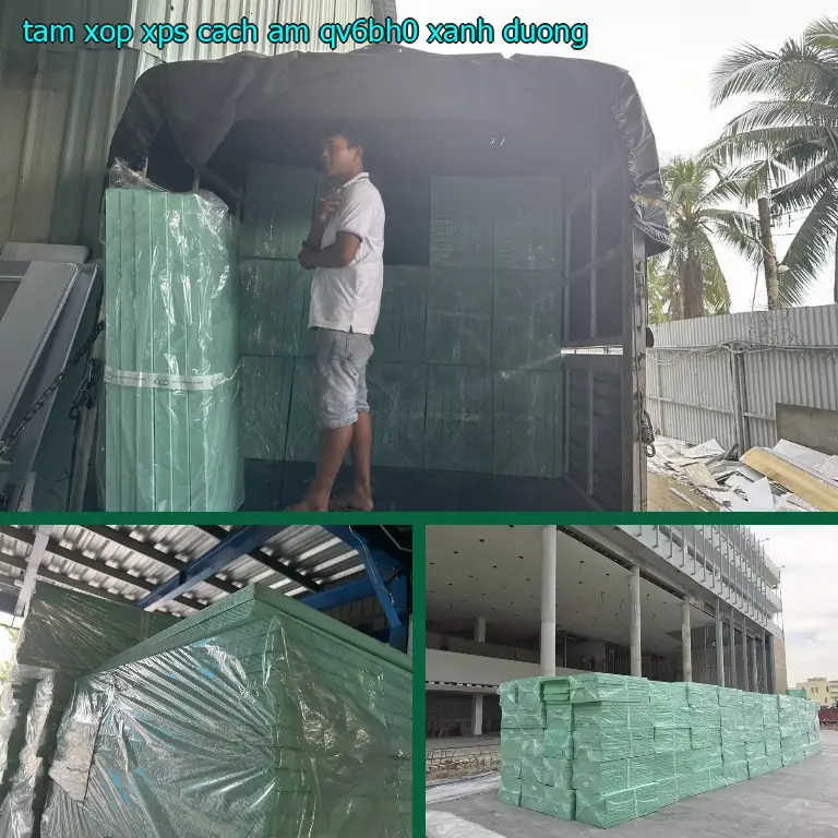 Màu sắc tấm xốp XPS cách âm QV6BH0: Xanh dương Màu sắc tấm xốp XPS cách âm QV6BH0: Xanh dương