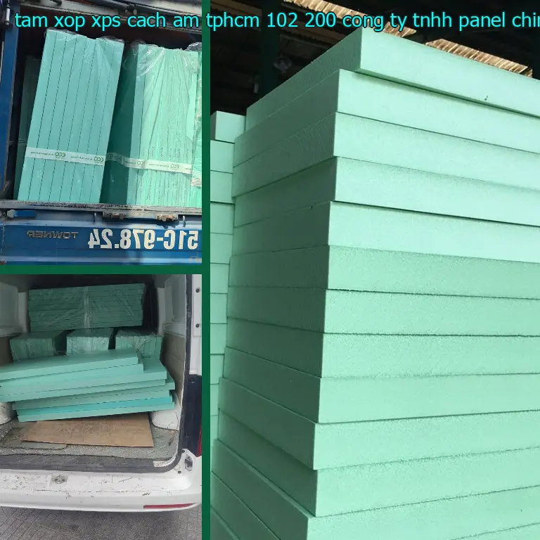 Nhà sản xuất tấm xốp XPS cách âm TpHCM 102.200₫: Công ty TNHH Panel Chính Hãng
