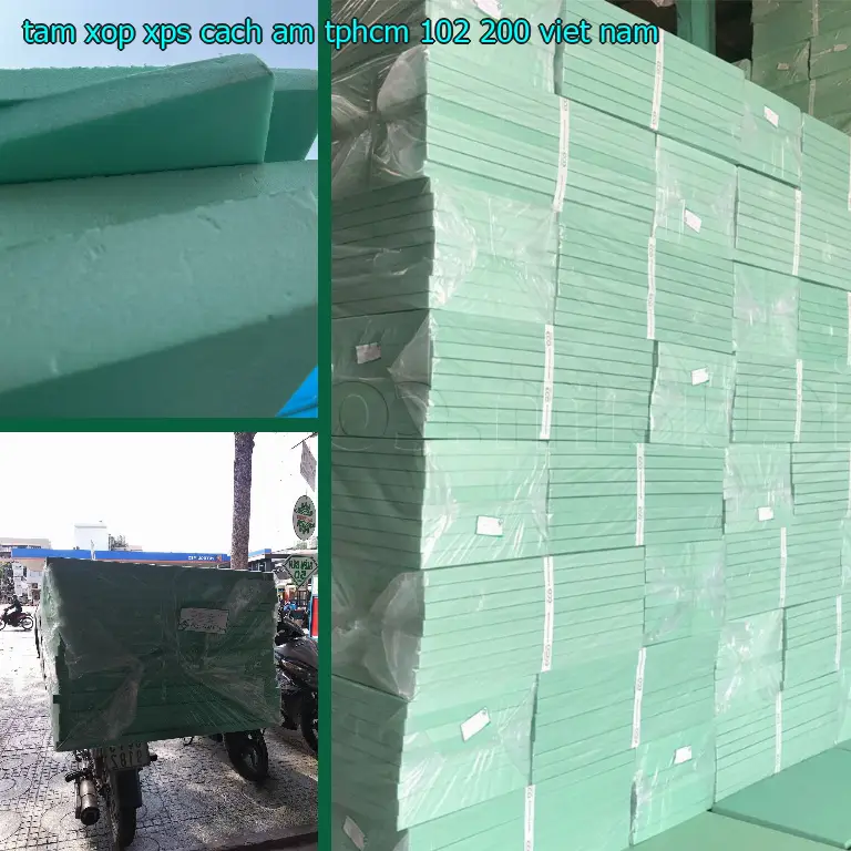 Xuất xứ tấm xốp XPS cách âm TpHCM 102.200₫: Viet Nam