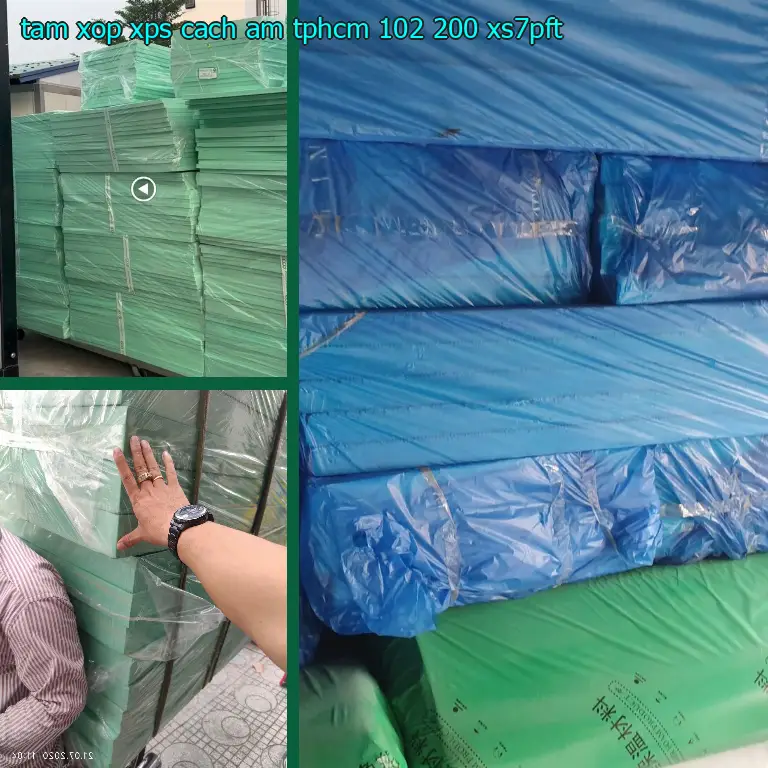 Model tấm xốp XPS cách âm TpHCM 102.200₫: XS7PFT