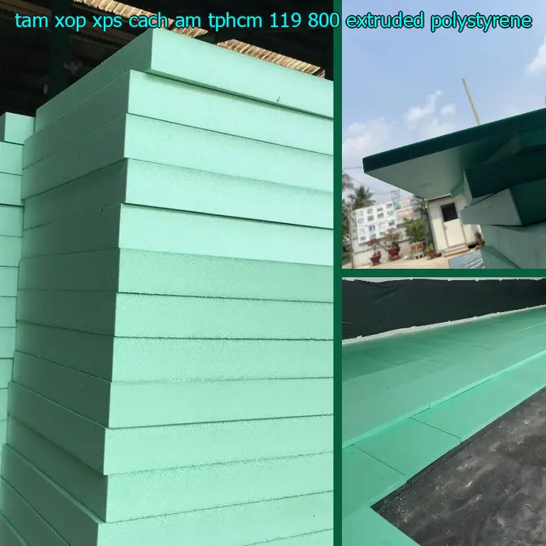 Chất liệu tấm xốp XPS cách âm TpHCM 119.800₫: Extruded Polystyrene Chất liệu tấm xốp XPS cách âm TpHCM 119.800₫: Extruded Polystyrene