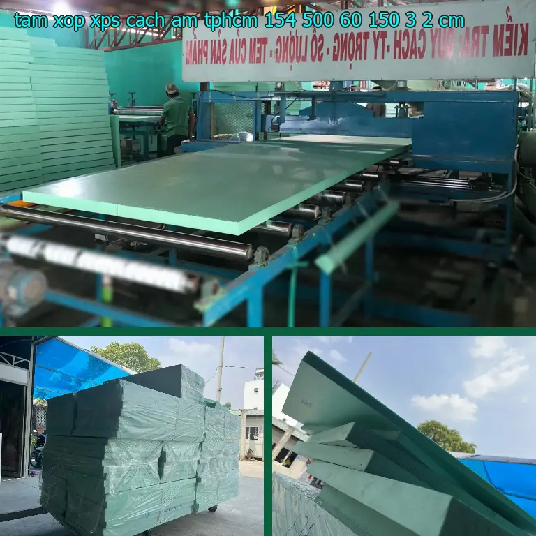 Kích thước tấm xốp XPS cách âm TpHCM 154.500₫: 60*150*3.2 cm Kích thước tấm xốp XPS cách âm TpHCM 154.500₫: 60*150*3.2 cm