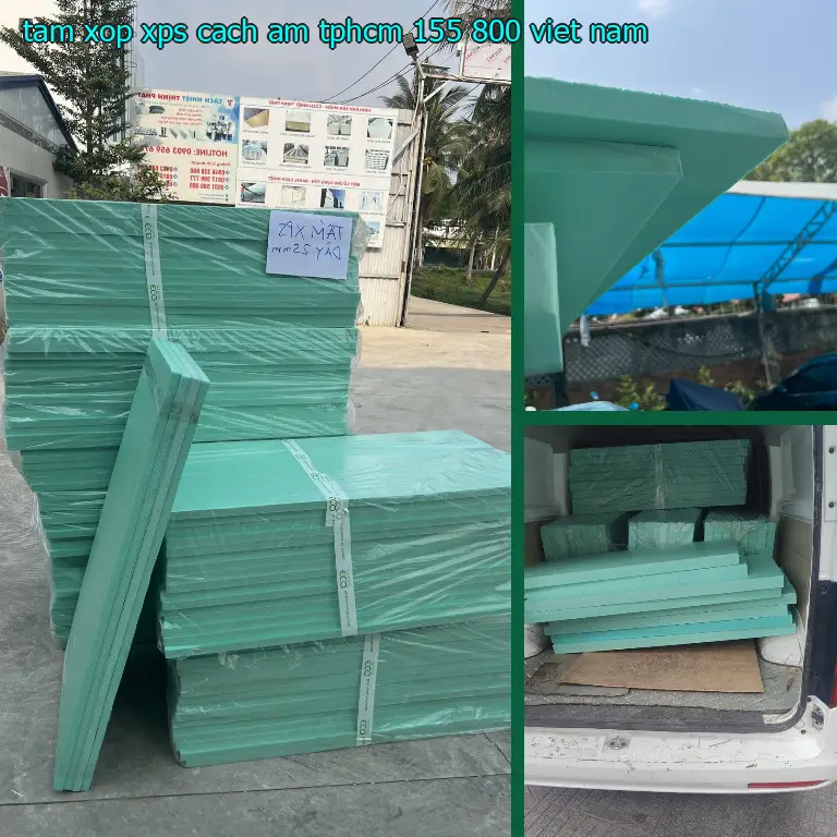 Xuất xứ tấm xốp XPS cách âm TpHCM 155.800₫: Viet Nam Xuất xứ tấm xốp XPS cách âm TpHCM 155.800₫: Viet Nam