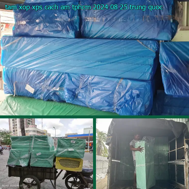 Xuất xứ tấm xốp XPS cách âm TpHCM 2024-08-25: Trung Quốc