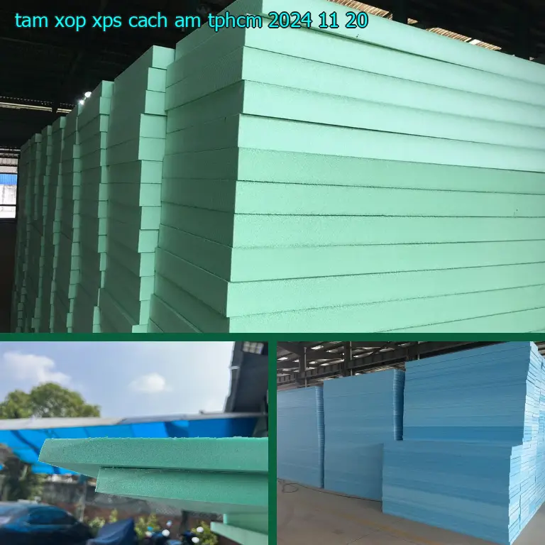 Tấm xốp XPS cách âm TpHCM 2024-11-20